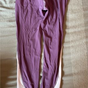 Peloton Purple and Pink Leggings